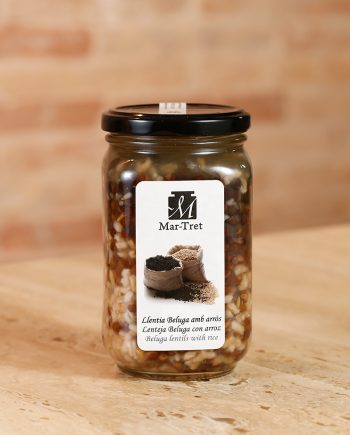 Lenteja beluga con arroz 340gr